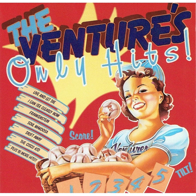 The Ventures – Only Hits! (CD, Album, Enh, RE) (Very Good Plus (VG+))