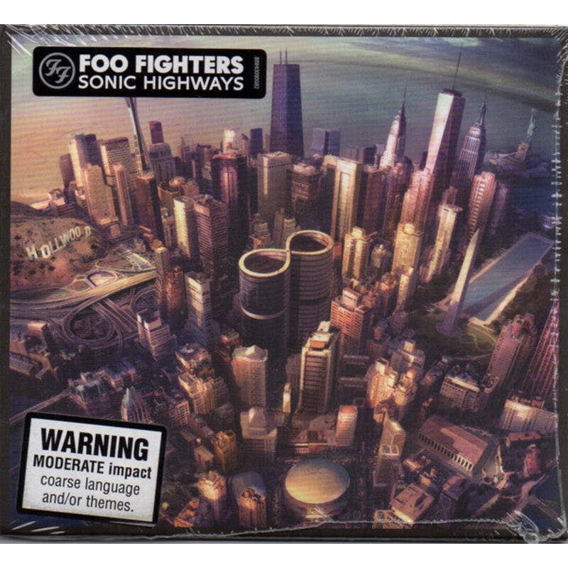 Foo Fighters – Sonic Highways (CD, Album, Dig) (Very Good Plus (VG+))