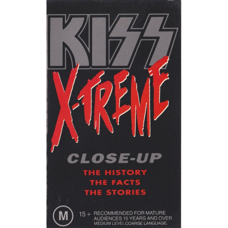Kiss – X-Treme Close-Up (VHS) (Very Good Plus (VG+))