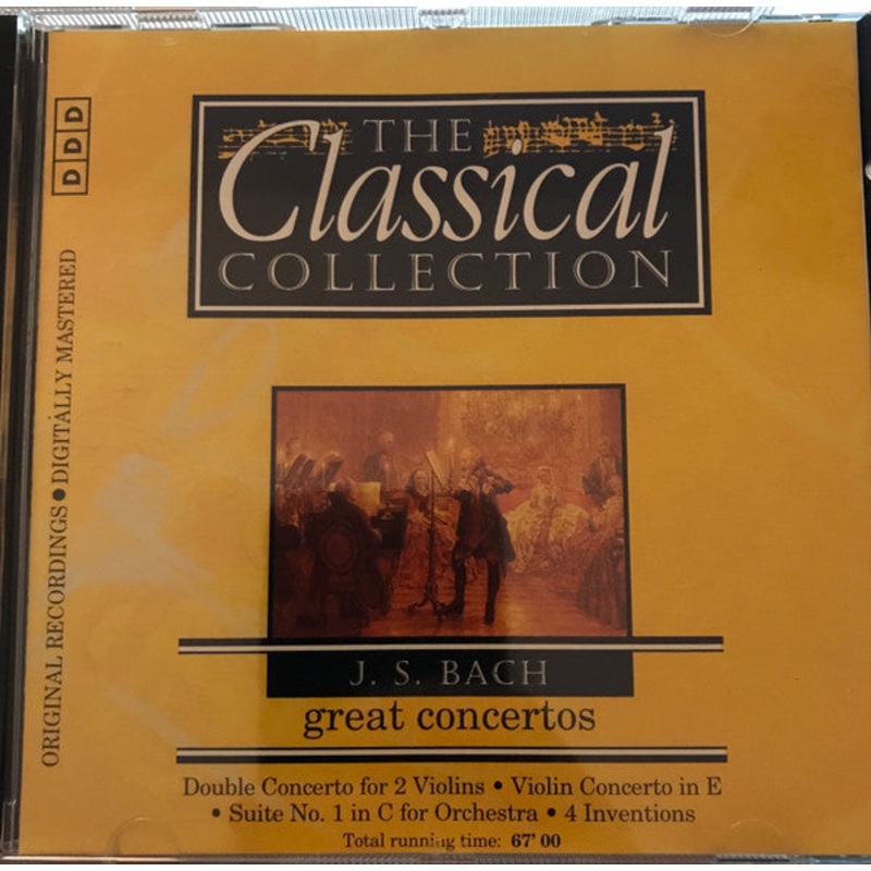 Johann Sebastian Bach – Great Concertos (CD, Comp) (Very Good Plus (VG+))