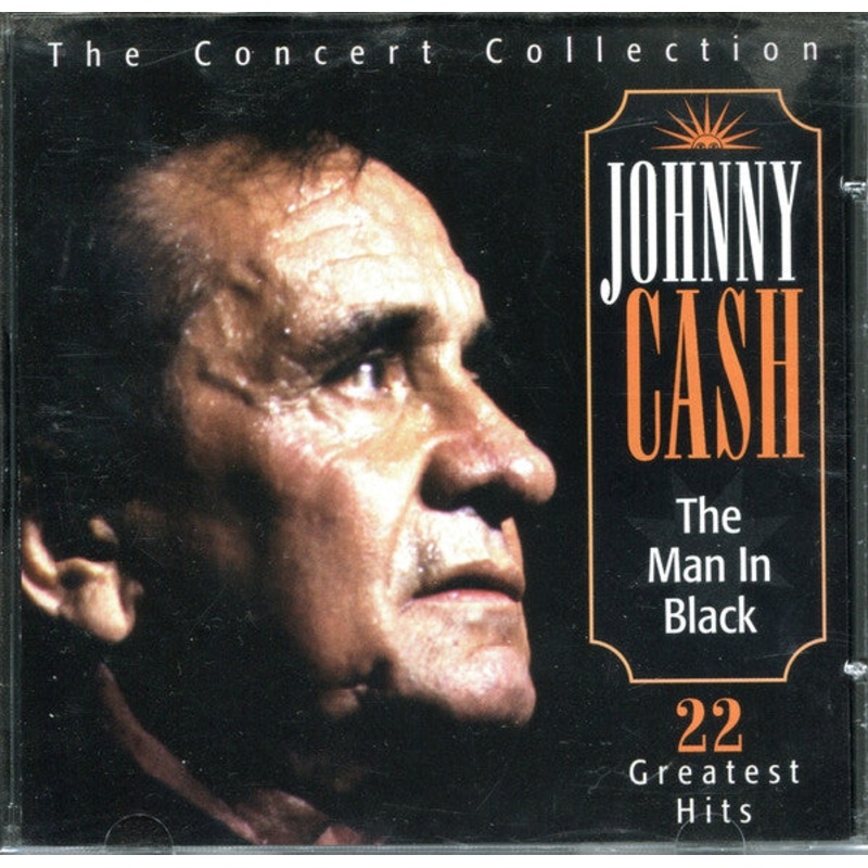Johnny Cash – The Man In Black (22 Greatest Hits) (CD, Comp) (Very Good Plus (VG+))