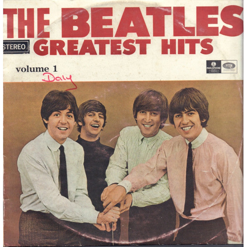 The Beatles – Greatest Hits Volume 1 (LP, Comp, Bla) (Very Good Plus (VG+))