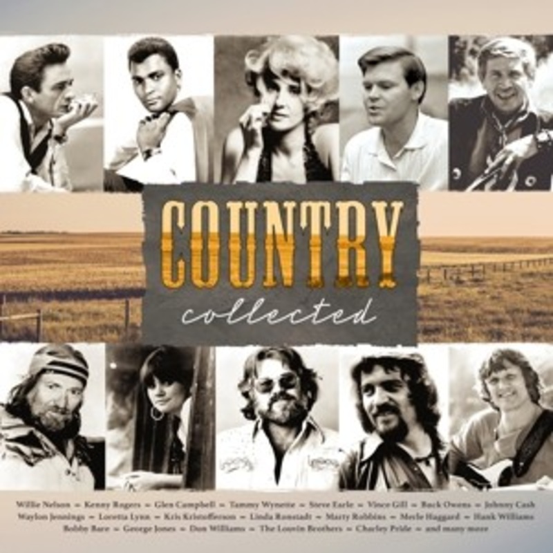 Various – Country Collected (Clear Vinyl)