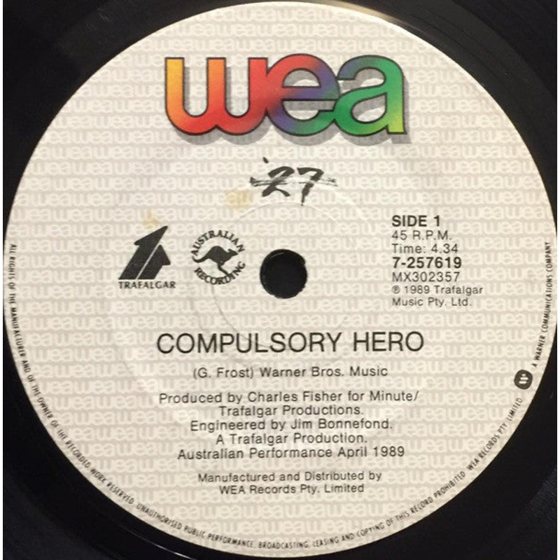 1927 – Compulsory Hero (7, Single) (Very Good (VG))