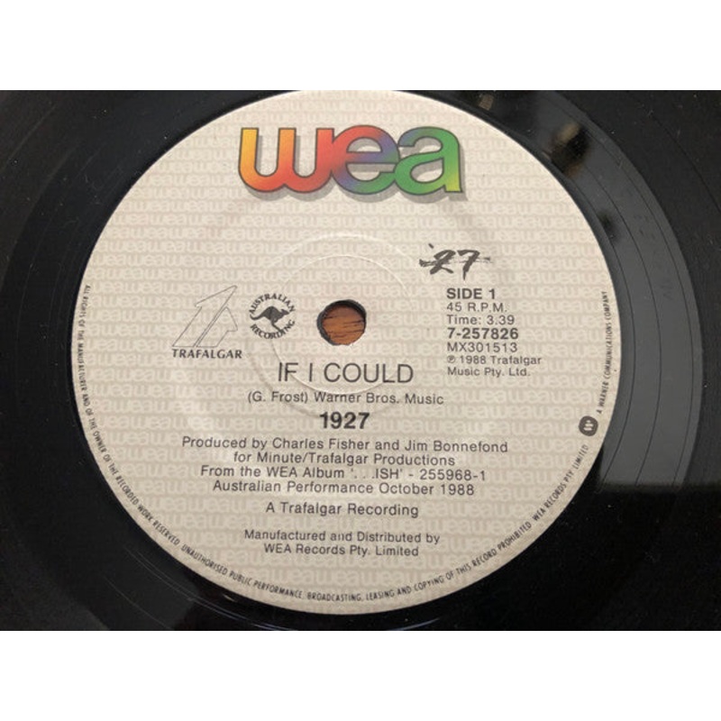 1927 – If I Could (7, Single) (Very Good (VG))