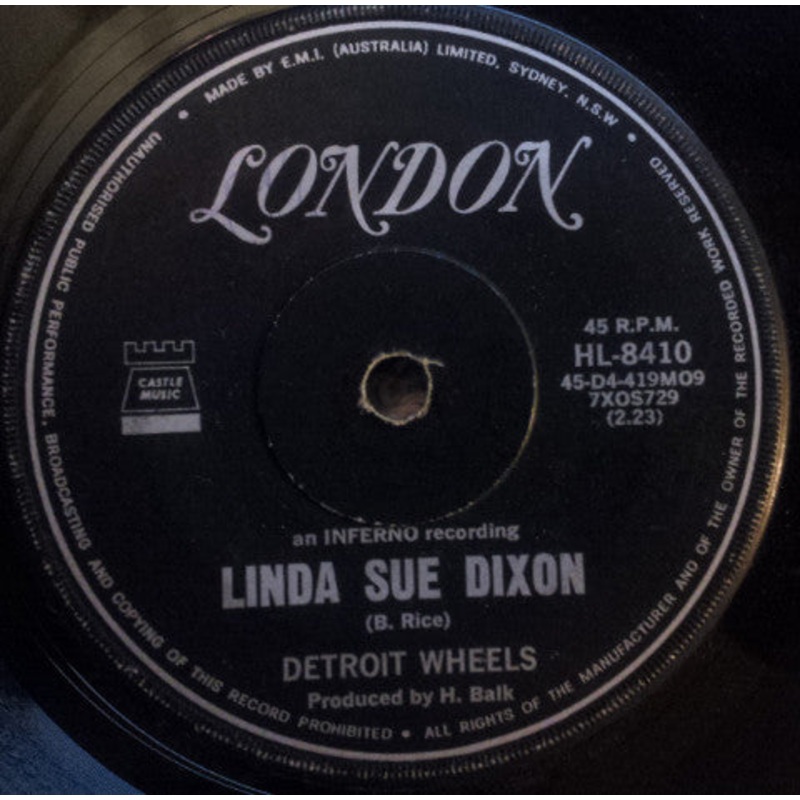 Detroit Wheels* – Linda Sue Dixon (7, Single) (Very Good (VG))