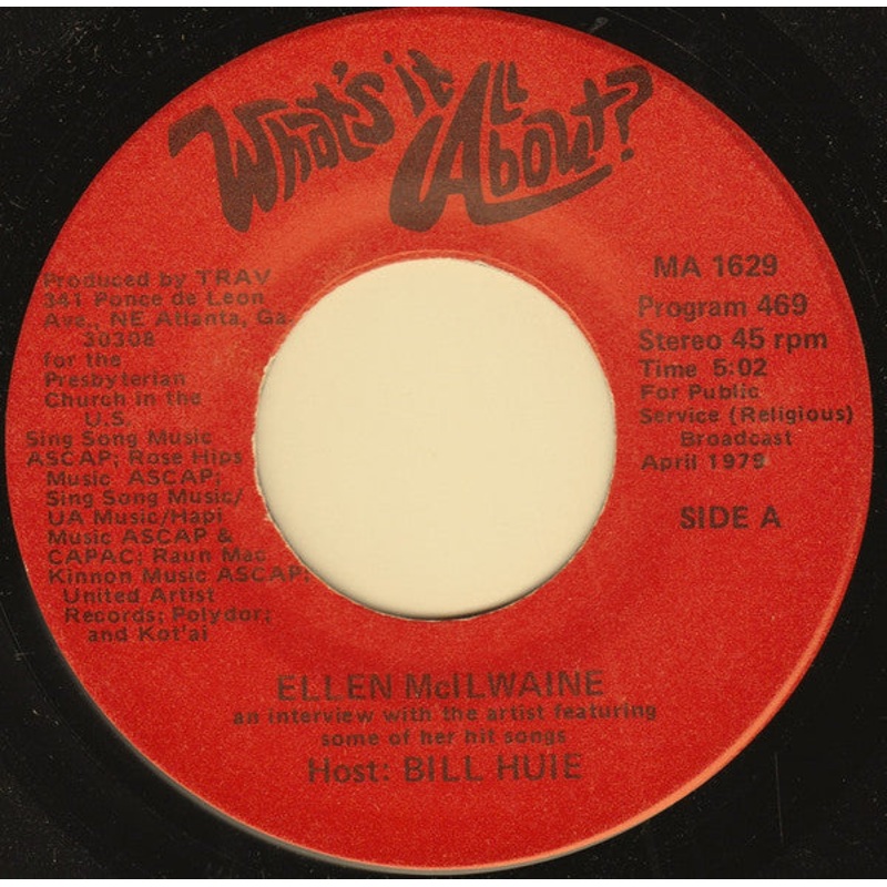 Ellen Mcilwaine / Kenny Loggins – What’s It All About? (7, Transcription) (Very Good Plus (VG+))