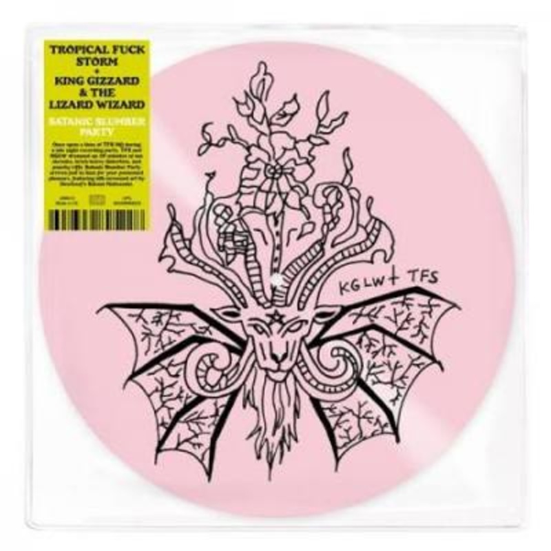 Tropical Fuck Storm + King Gizzard & The Lizard Wizard – Satanic Slumber Party (Pink Vinyl)