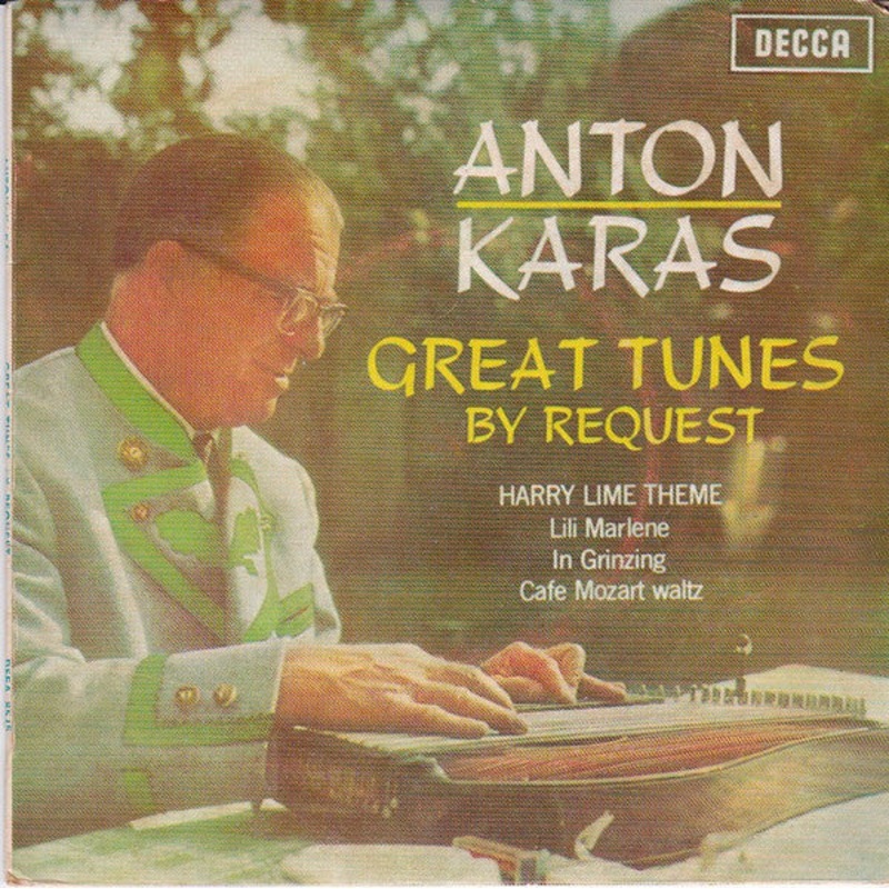 Anton Karas – Great Tunes By Request (7, EP) (Very Good (VG))