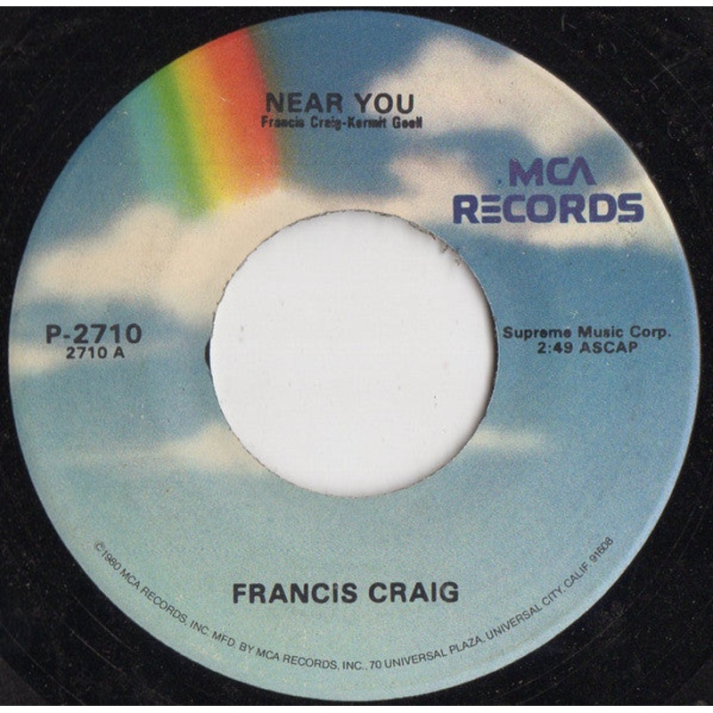 Francis Craig – Near You (7, RE) (Very Good (VG))