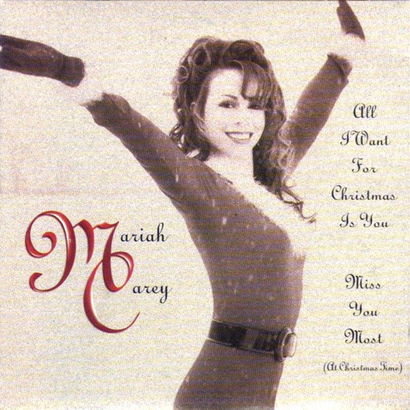 Mariah Carey – All I Want For Christmas Is You / Miss You Most (At Christmas Time) (CD, Single, Car) (Very Good Plus (VG+))
