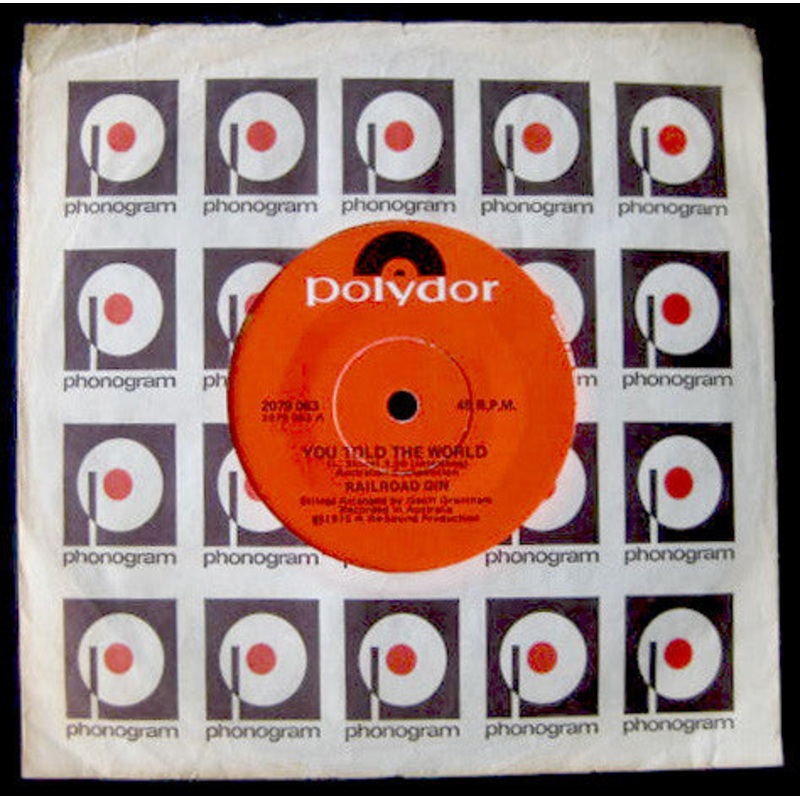 Railroad Gin – You Told The World (7) (Very Good Plus (VG+))