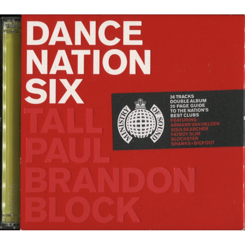 Tall Paul, Brandon Block – Dance Nation Six (2xCD, Album, Mixed) (Very Good Plus (VG+))