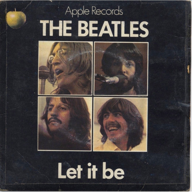 The Beatles – Let It Be (7, Mono, RP) (Very Good (VG))
