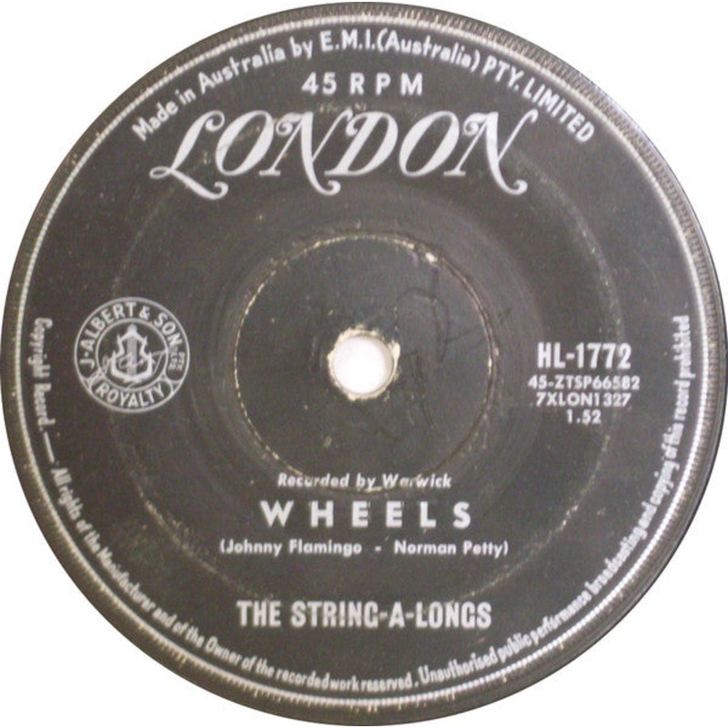 The String-A-Longs – Wheels (7) (Very Good (VG))
