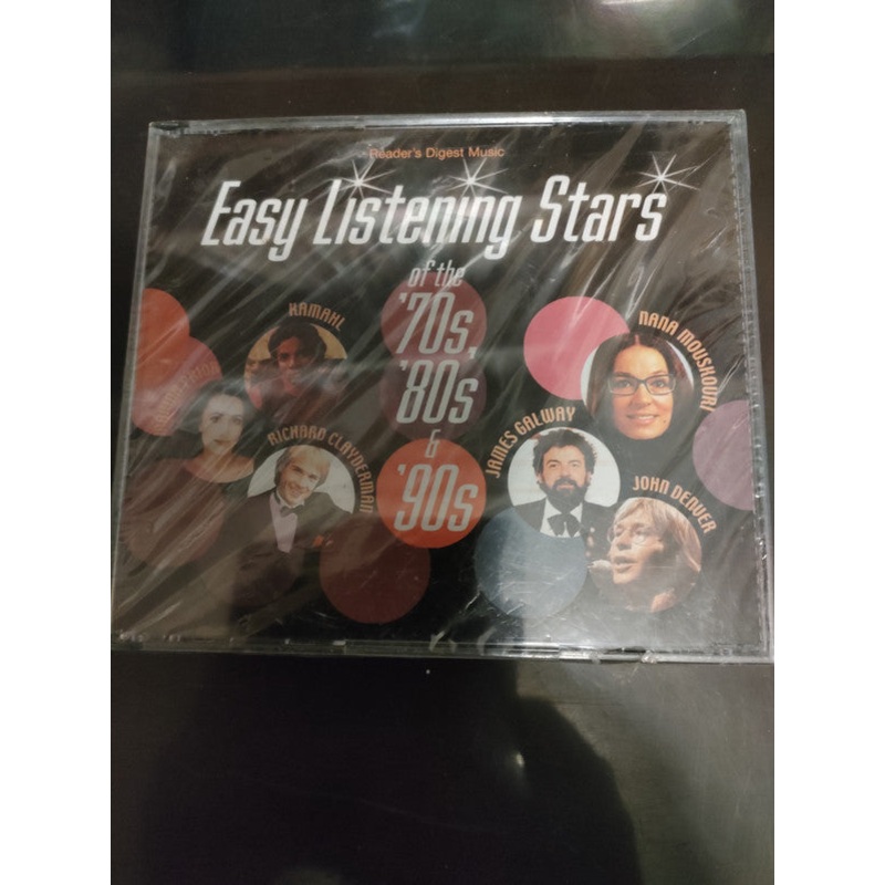 Various – Easy Listening Stars Of The ’70s, ’80s & ’90s (4xCD, Comp) (Very Good Plus (VG+))