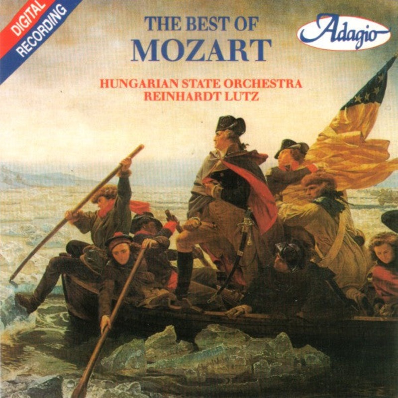 Wolfgang Amadeus Mozart, Hungarian State Orchestra, Reinhardt Lutz – The Best Of Mozart (CD, Comp) (Very Good Plus (VG+))
