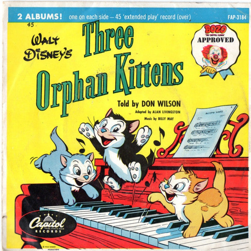 Don Wilson  – Three Orphan Kittens / Country Cousin (7, EP) (Very Good (VG))