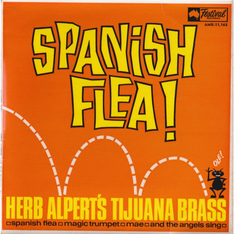 Herb Alpert’s Tijuana Brass* – Spanish Flea! (7, EP, Mono, RP) (Very Good (VG))