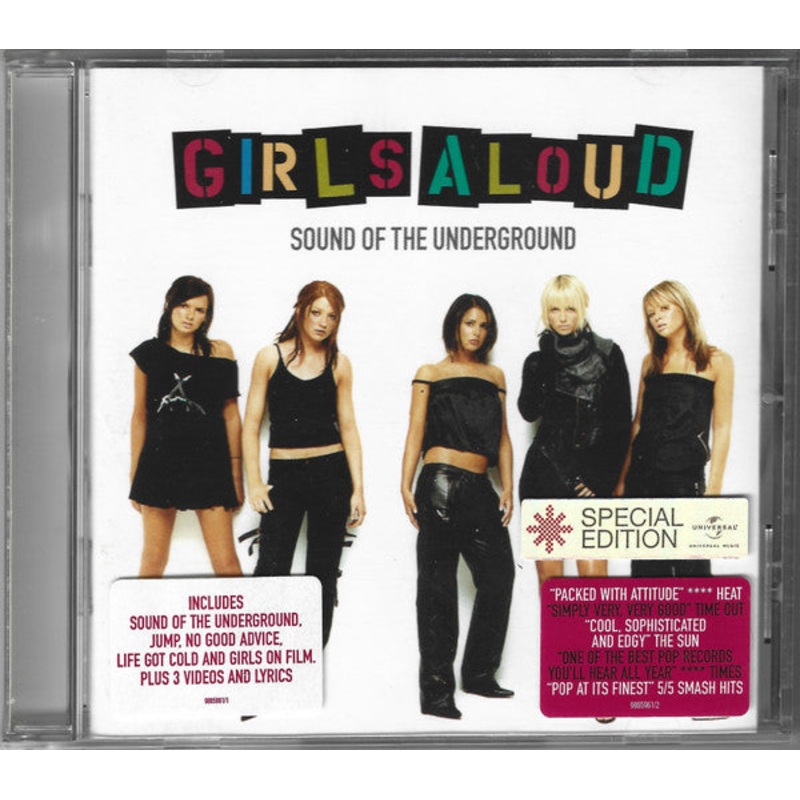 Girls Aloud – Sound Of The Underground (CD, Album, Enh, S/Edition) (Very Good Plus (VG+))
