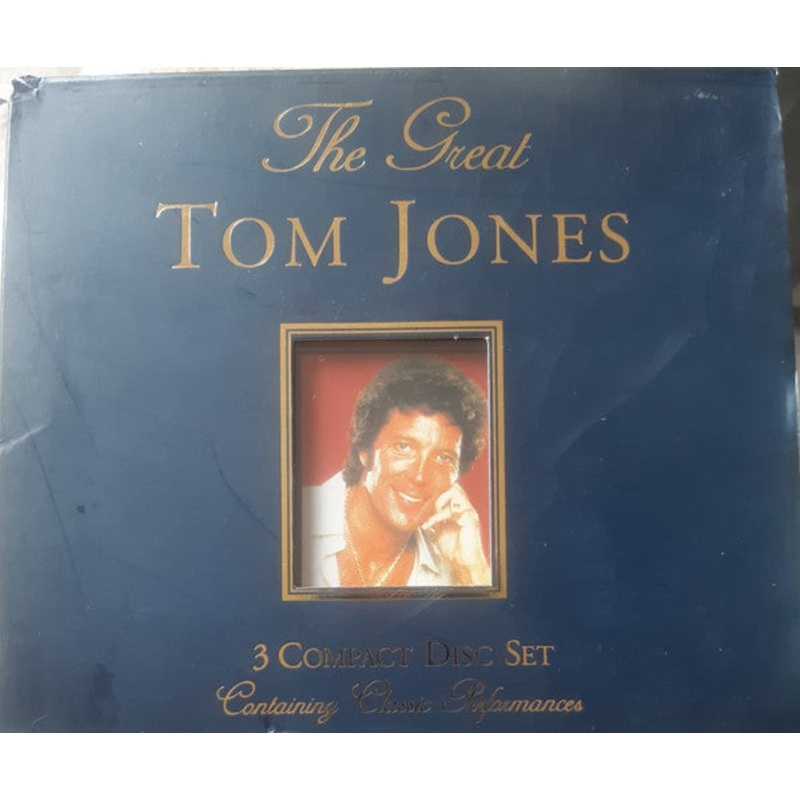 Tom Jones – The Great Tom Jones (3xCD, Comp + Box) (Very Good Plus (VG+))