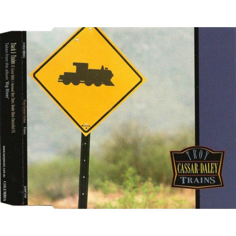 Troy Cassar-Daley – Trains (CD, Single, Promo) (Very Good Plus (VG+))