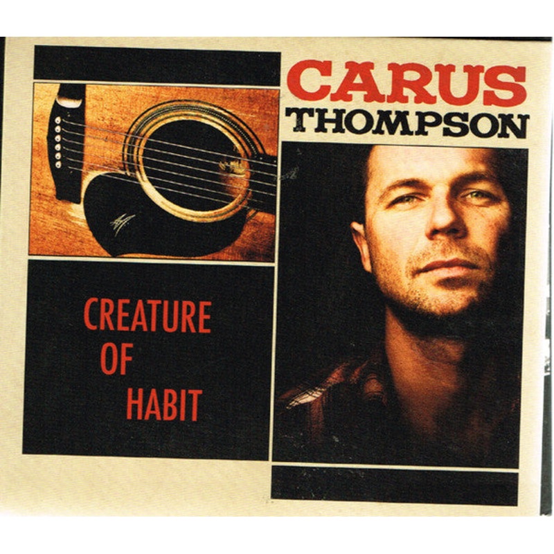 Carus Thompson – Creature Of Habit (2xCD, Album) (Very Good (VG))