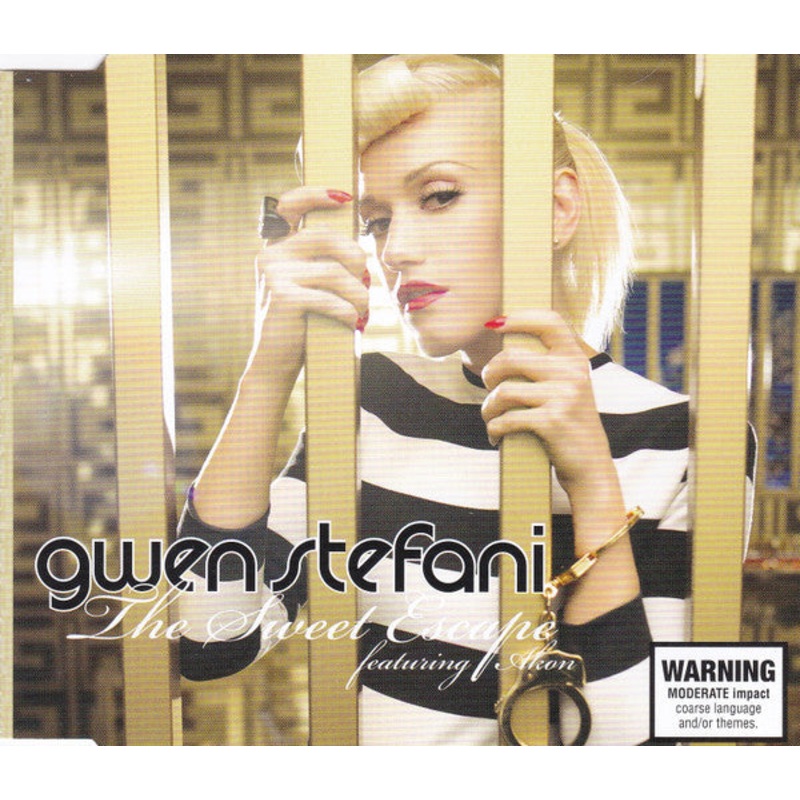 Gwen Stefani featuring Akon – The Sweet Escape (CD, Single, Enh) (Very Good Plus (VG+))
