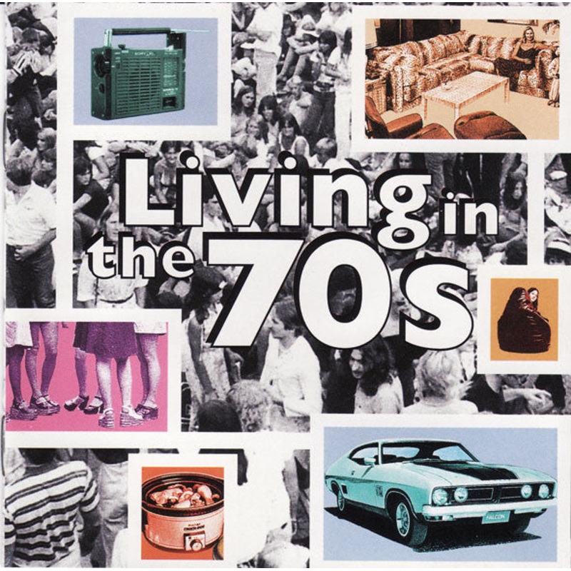 Various – Living In The 70s (2xCD, Comp) (Very Good Plus (VG+))