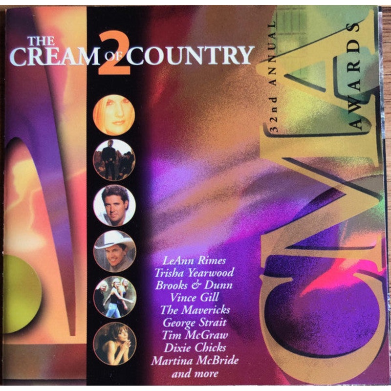 Various – The Cream Of Country 2 – 32nd Annual CMA Awards (CD, Comp) (Very Good Plus (VG+))