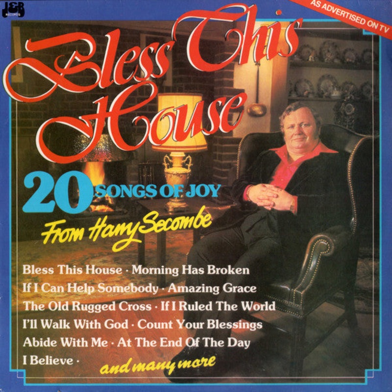 Harry Secombe – Bless This House (20 Songs Of Joy) (LP, Comp) (Very Good Plus (VG+))