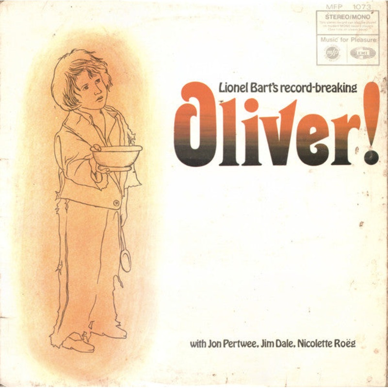 Lionel Bart With Jon Pertwee, Jim Dale, Nicolette Rog* – Oliver! (LP, Album) (Very Good Plus (VG+))