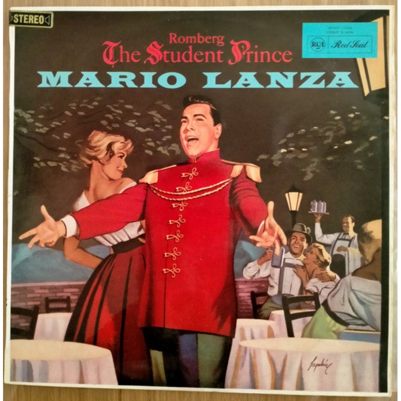 Mario Lanza – The Student Prince (LP, Album) (Very Good Plus (VG+))