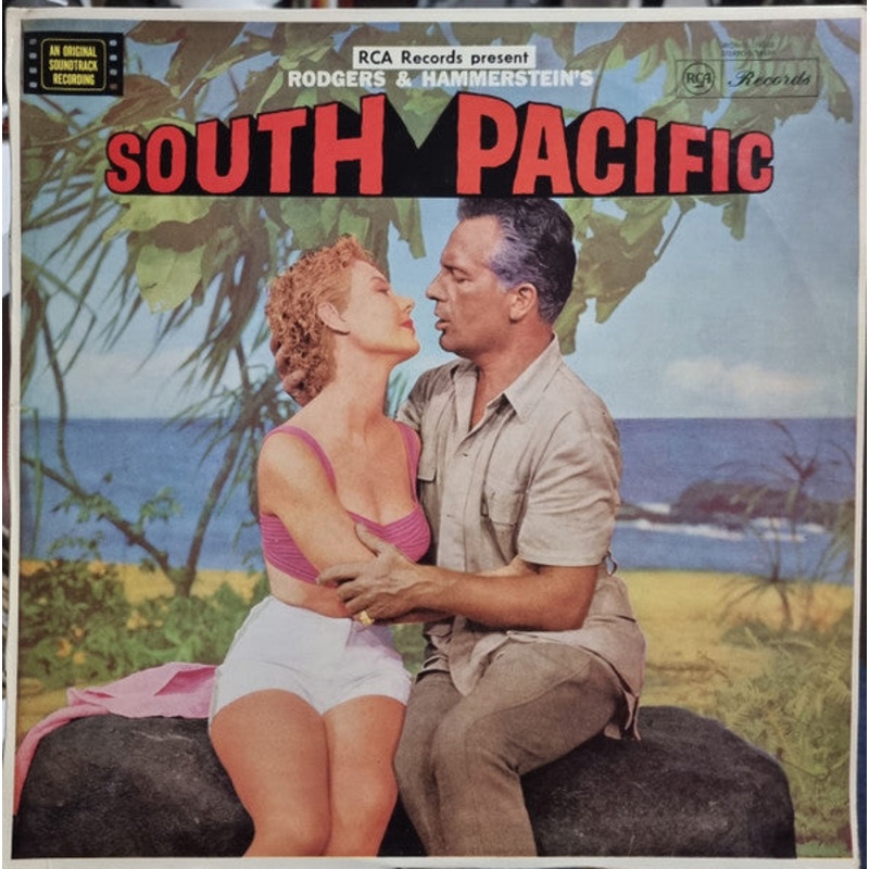 Rodgers & Hammerstein – RCA Records Presents Rodgers & Hammerstein’s South Pacific (An Original Soundtrack Recording) (LP, Mono) (Very Good Plus (VG+))