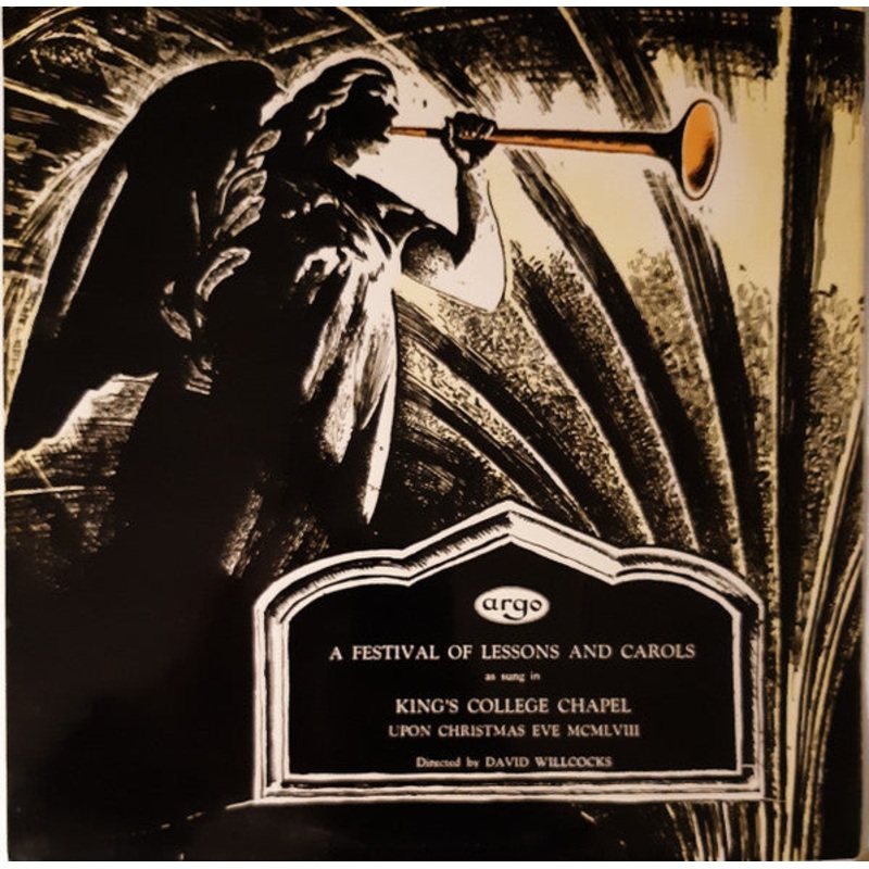 The King’s College Choir Of Cambridge Directed By David Willcocks – A Festival Of Lessons And Carols (LP, RE) (Very Good Plus (VG+))