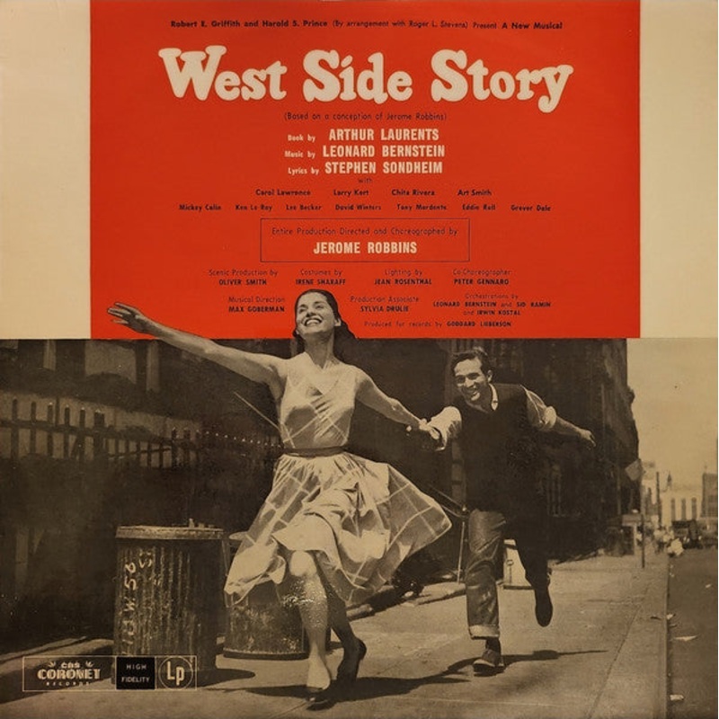 Various – West Side Story (LP, Mono) (Very Good (VG))