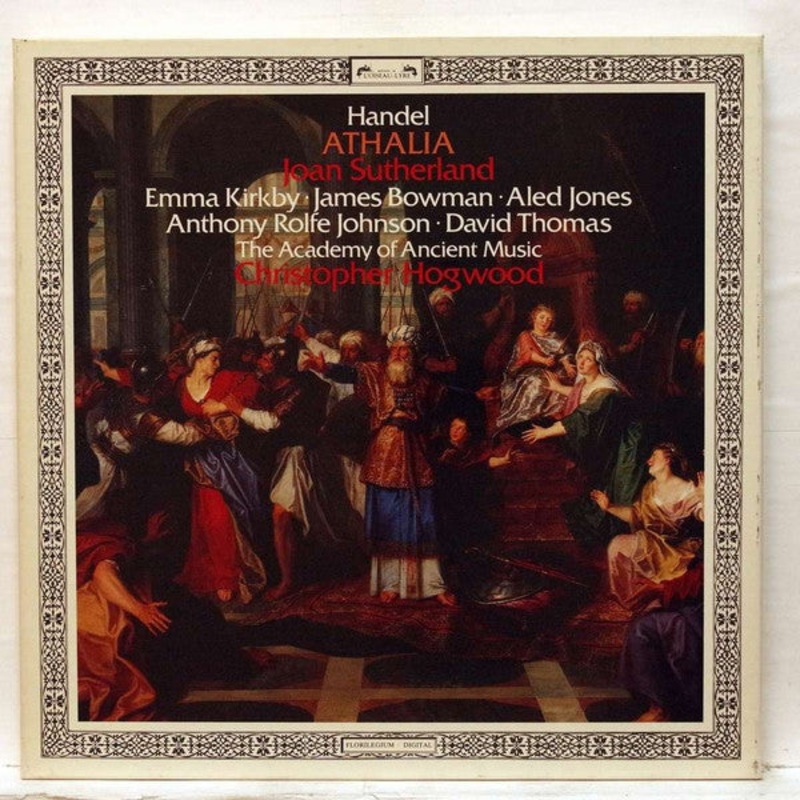 Georg Friedrich Hndel – Joan Sutherland  Emma Kirkby  James Bowman  The Academy Of Ancient Music  Christopher Hogwood – Athalia (2xCD, Album + Box, Sli) (Near Mint (NM or M-))