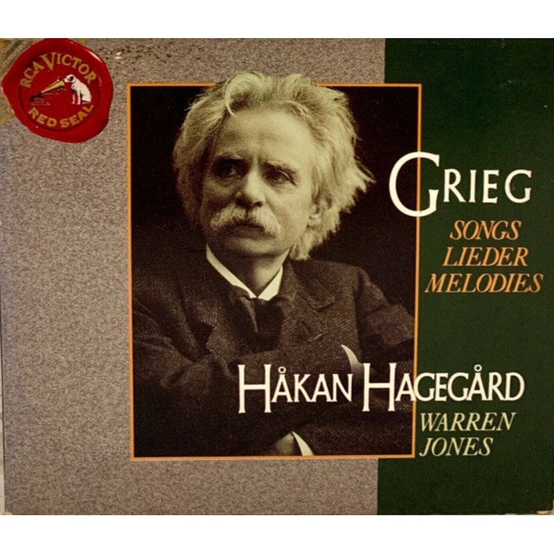 Hkan Hagegrd, Edvard Grieg – Songs / Lieder / Melodies (2xCD, Album, Sli) (Near Mint (NM or M-))