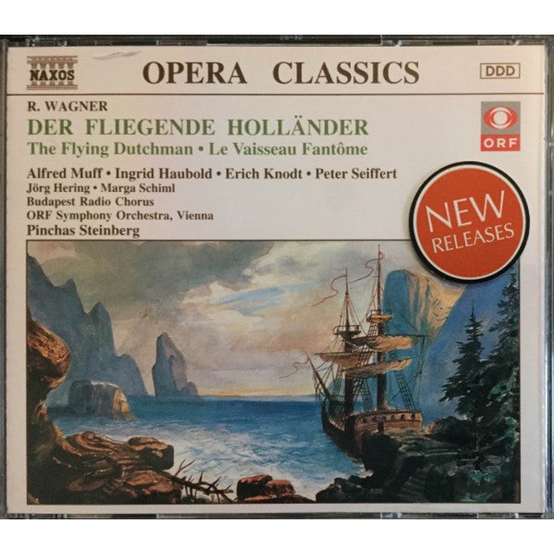 Richard Wagner – Magyar Rdi s Televzi nekkara / ORF Symphonieorchester / Pinchas Steinberg – Der Fliegende Hollnder (2xCD) (Very Good Plus (VG+))