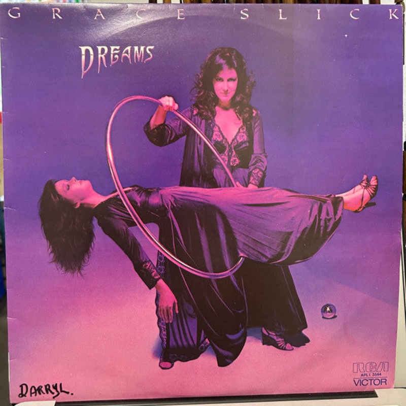 Grace Slick – Dreams (LP, Album) (Very Good Plus (VG+))