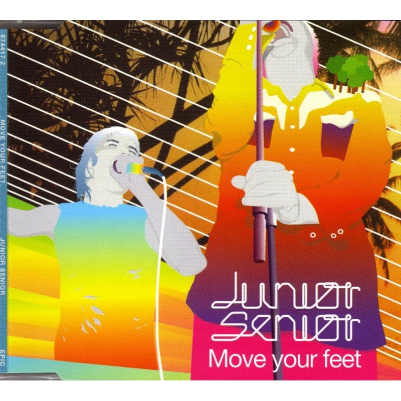 Junior Senior – Move Your Feet (CD, Single) (Very Good Plus (VG+))