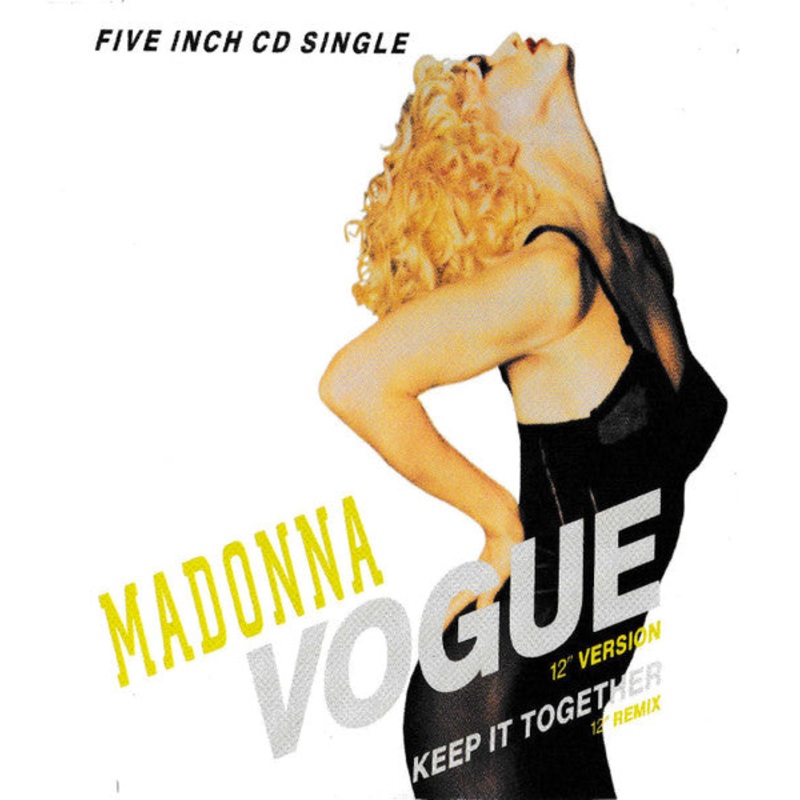 Madonna – Vogue (CD, Single, RE) (Very Good Plus (VG+))