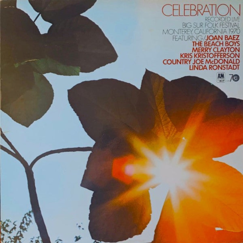 Various – Celebration Recorded Live Big Sur Folk Festival Monterey, California 1970 (LP, Comp, Gat) (Very Good Plus (VG+))