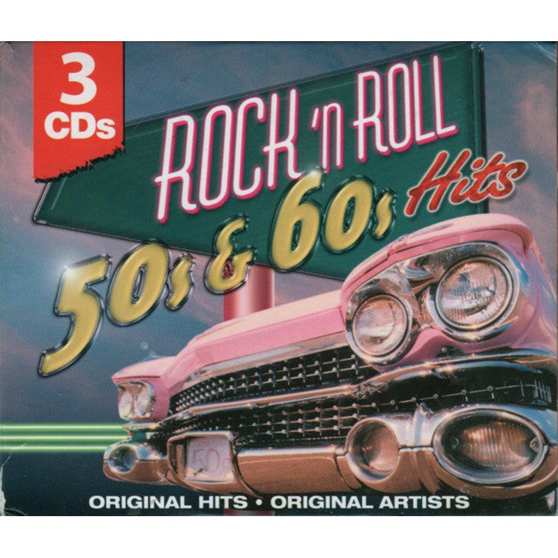 Various – Rock N’ Roll Hits 50s & 60s (3xCD, Comp) (Very Good (VG))