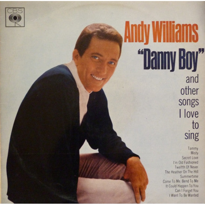 Andy Williams – Danny Boy And Other Songs I Love To Sing (LP, Album, Mono) (Very Good (VG))