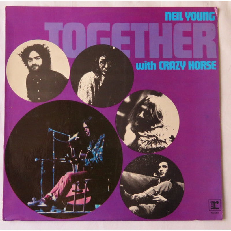 Neil Young With Crazy Horse – Together (LP, Comp) (Good Plus (G+))