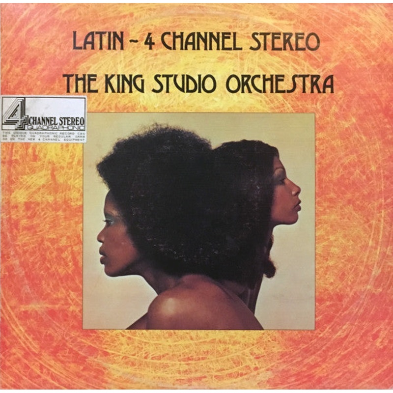 The King Studio Orchestra – Latin ~ 4 Channel Stereo (LP, Album, Quad) (Very Good Plus (VG+))