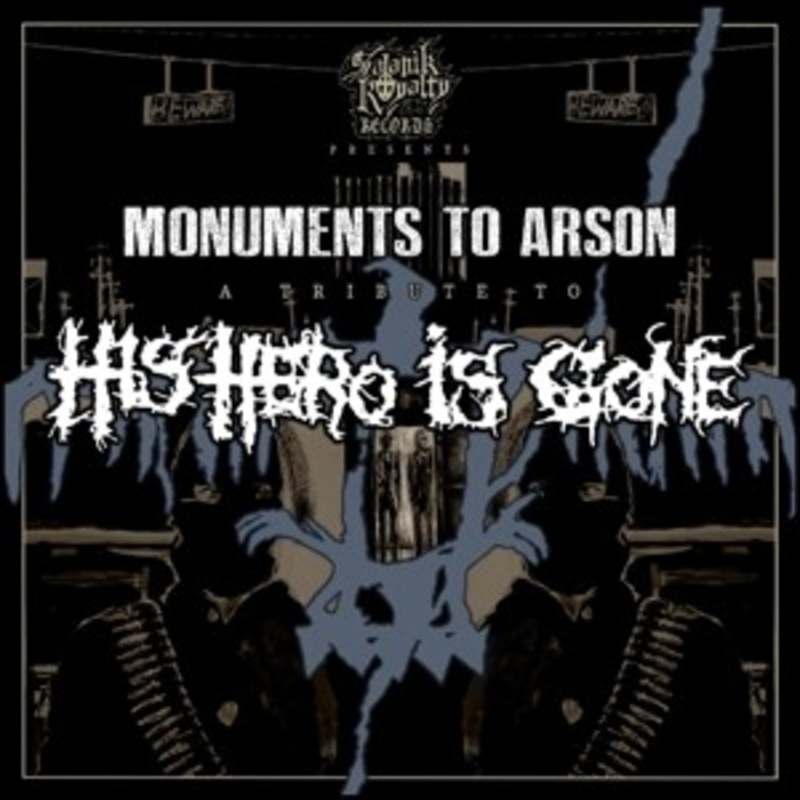 Various – Monuments To Arson – A Tribute To His Hero Is Gone (Black/White Vinyl)