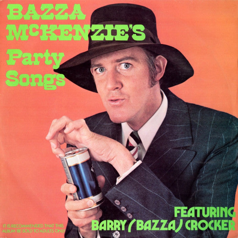 Barry (Bazza) Crocker* – Bazza McKenzie’s Party Songs (LP, Album) (Very Good Plus (VG+))