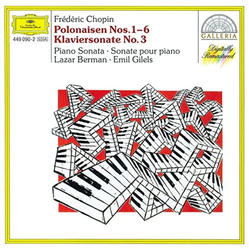 Frdric Chopin, Lazar Berman, Emil Gilels – Polonaisen Nos.1-6 / Klaviersonaten No.3 (CD, RM) (Near Mint (NM or M-))
